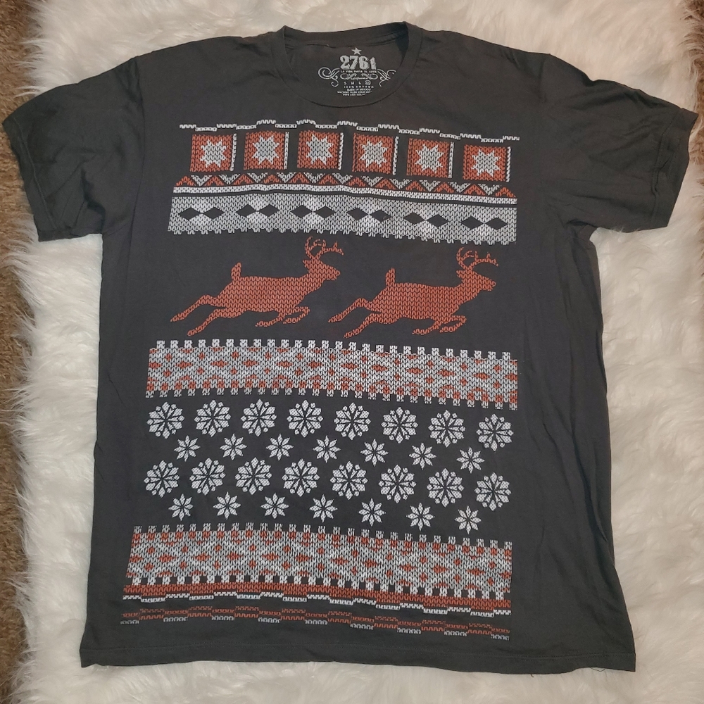 Men's X-Large Christmas (Ugly Sweater) T-S…